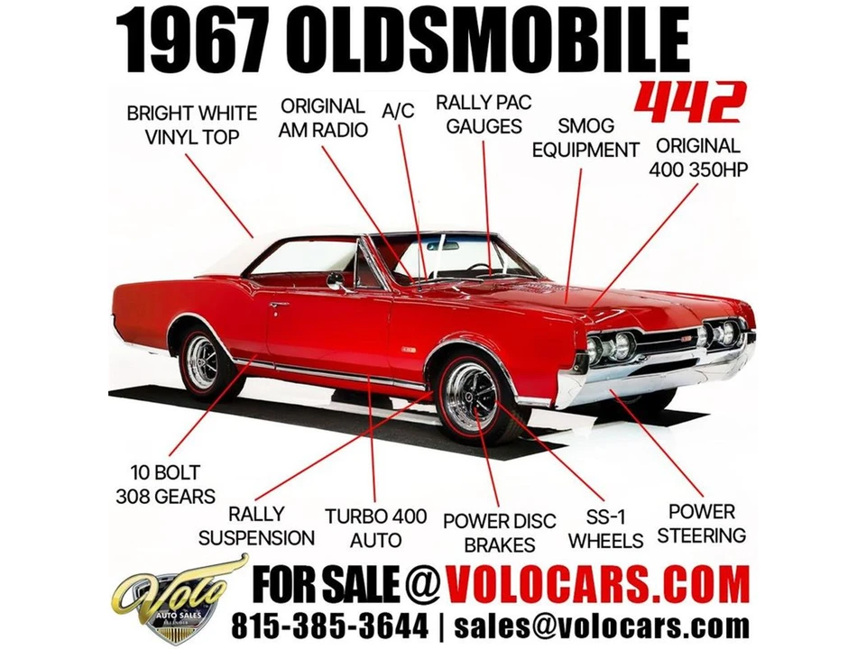 1967 Oldsmobile 442 1st Gen - Image 6 of 31