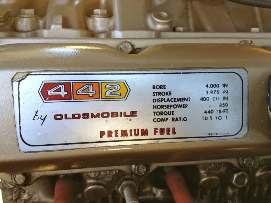 1967 Oldsmobile 442 1st Gen - Image 5 of 7