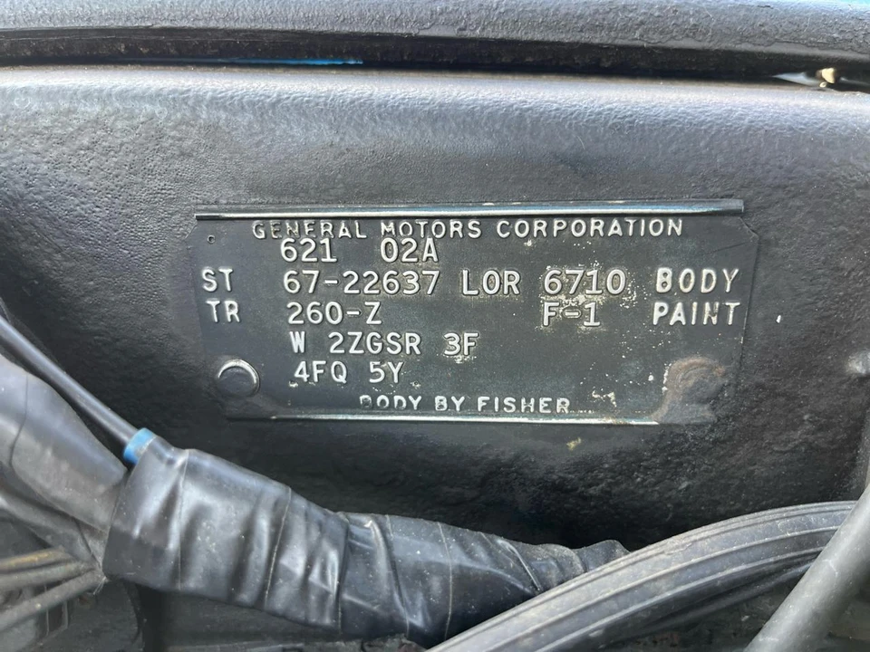 1967 Pontiac Firebird 1st Gen - Image 28 of 31