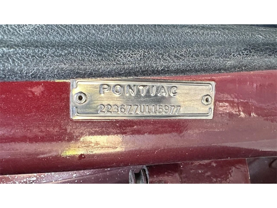 1967 Pontiac Firebird 1st Gen - Image 31 of 31