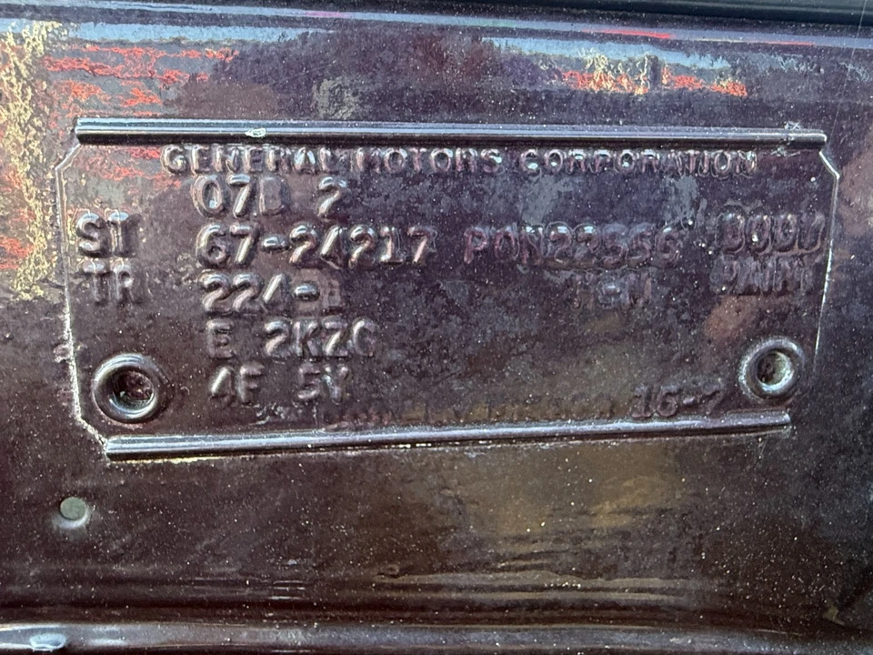 1967 Pontiac GTO 1st Gen - Image 23 of 23