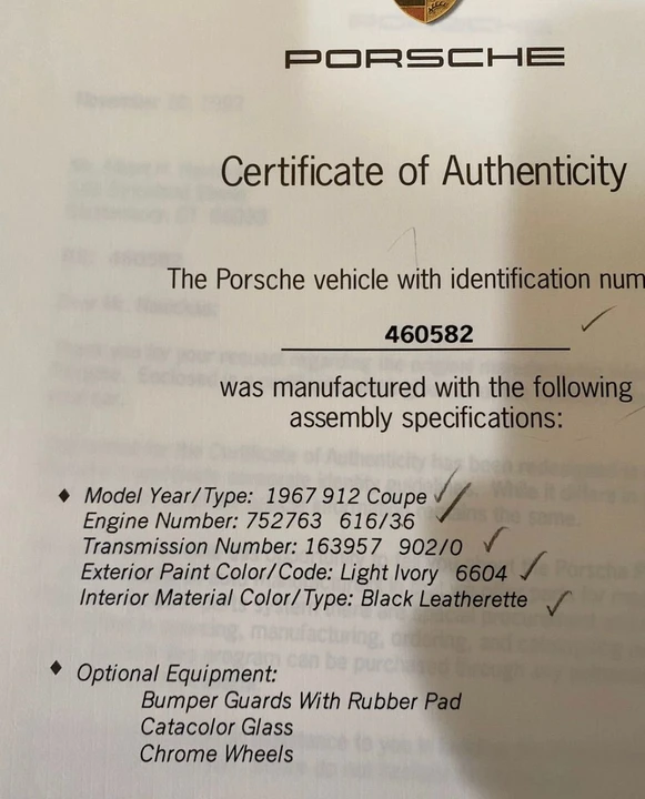 1967 Porsche 912 - Image 8 of 8
