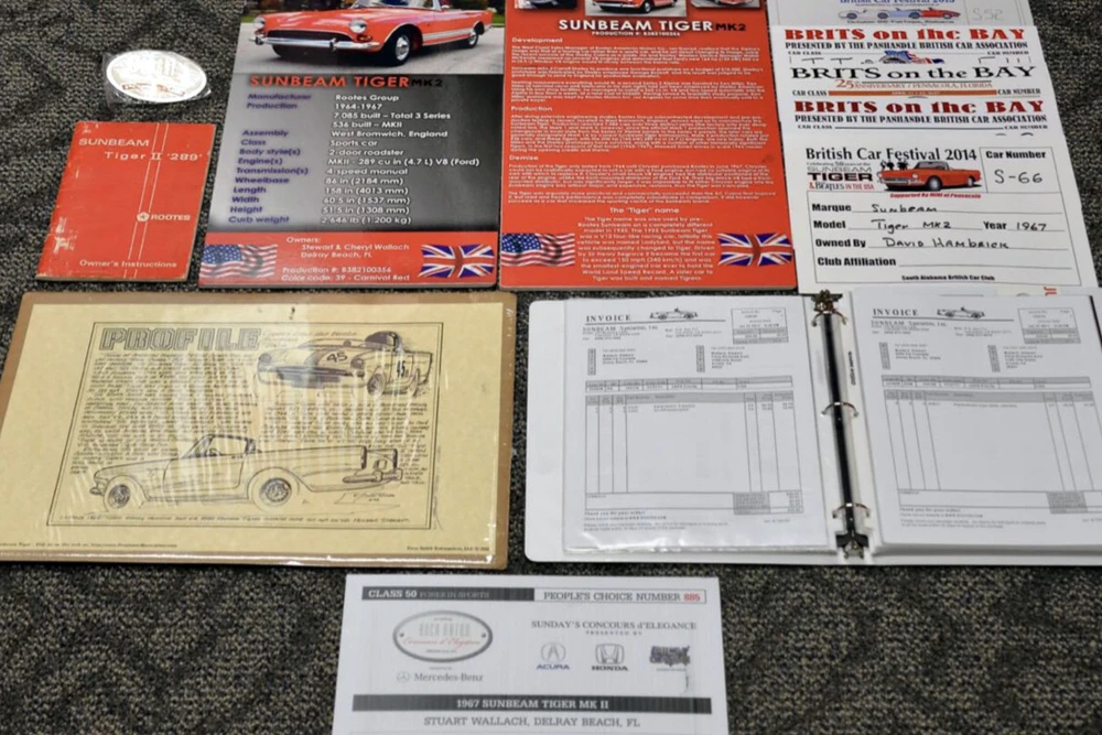 1967 Sunbeam Tiger Mark II - Image 11 of 11