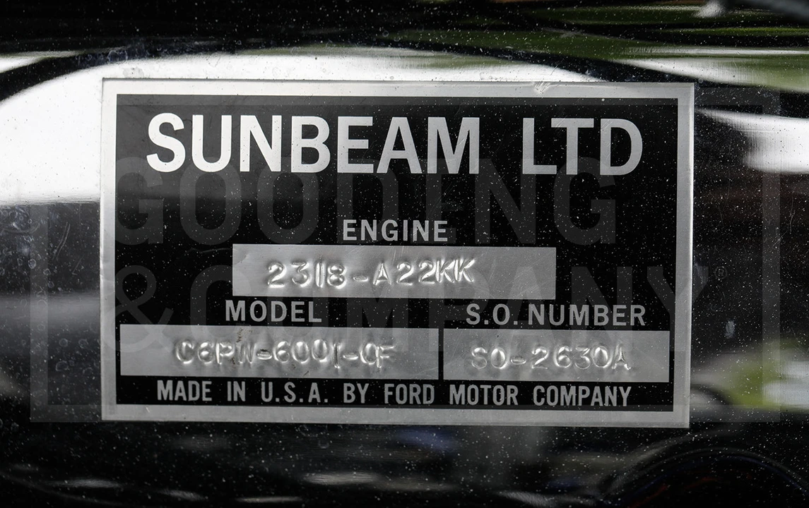 1967 Sunbeam Tiger Mark II - Image 16 of 17