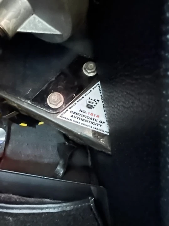 1967 Sunbeam Tiger Mark II - Image 31 of 31