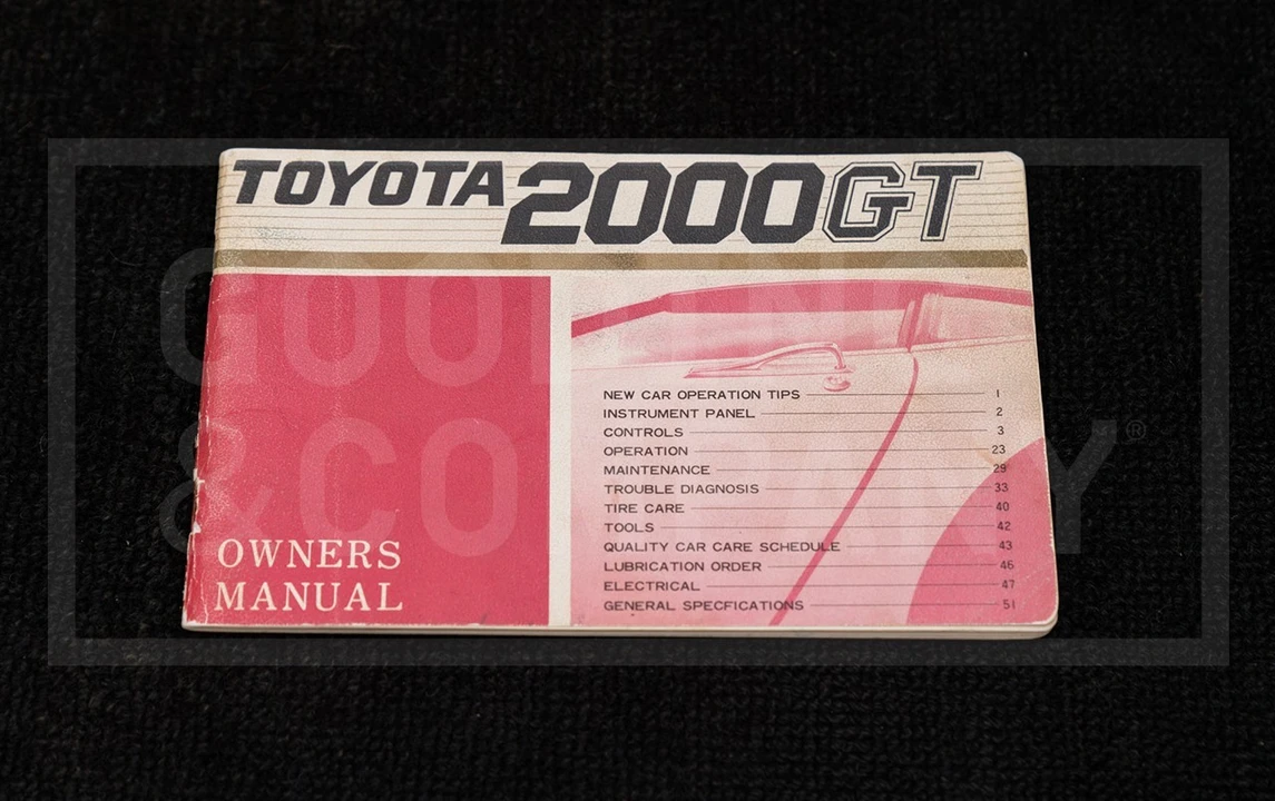 1967 Toyota 2000GT - Image 19 of 19