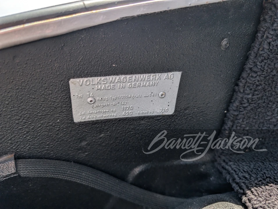 1967 Volkswagen Karmann Ghia Type 14 - Image 26 of 26