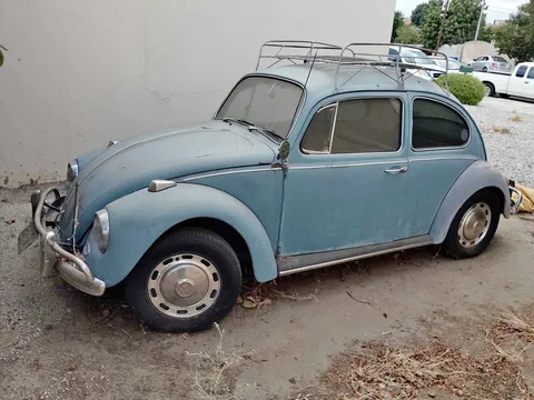 1967 Volkswagen Beetle #PinkBeetle Hatchback 2D