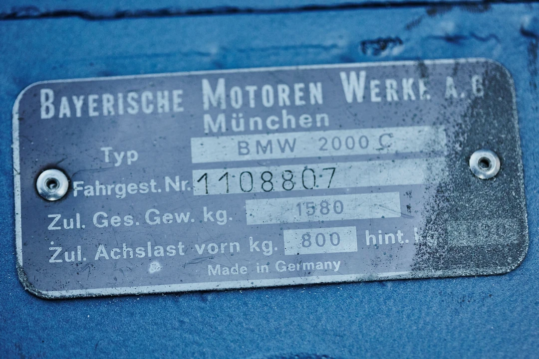 1968 BMW New Class - Image 19 of 31