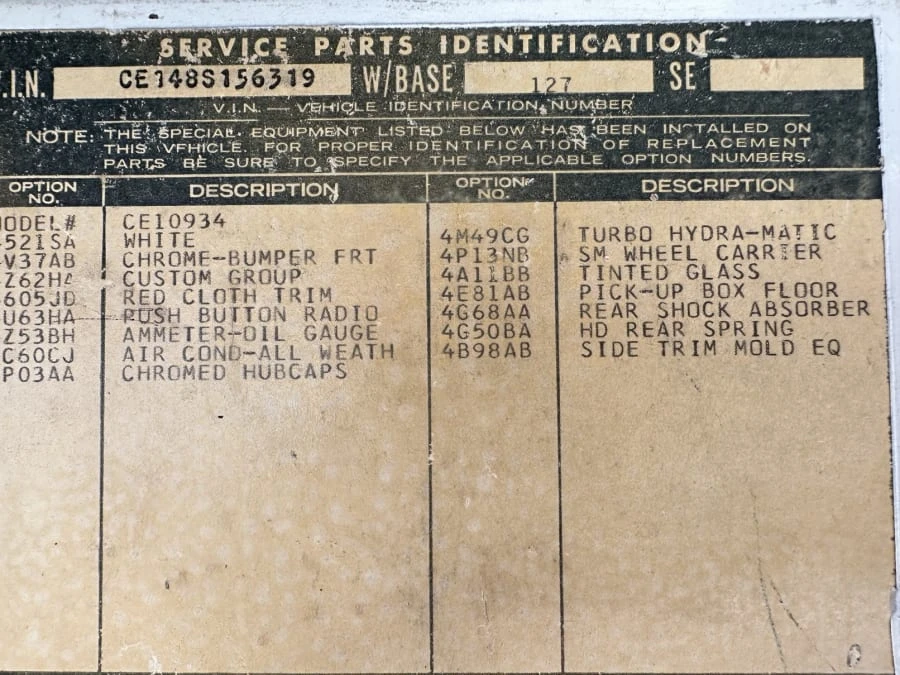 1968 Chevrolet C/K 2nd Gen - Image 18 of 18