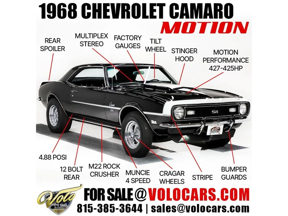 1968 Chevrolet Camaro 1st Gen - Image 6 of 31