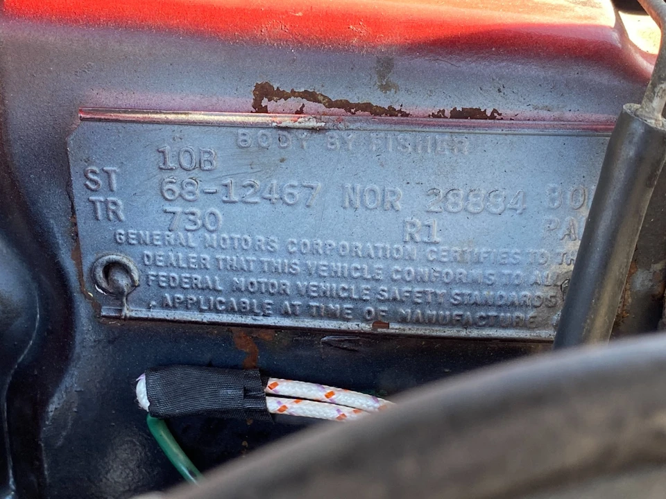 1968 Chevrolet Camaro 1st Gen - Image 14 of 21
