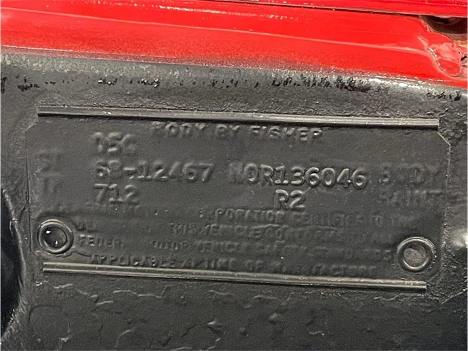 1968 Chevrolet Camaro 1st Gen - Image 30 of 31