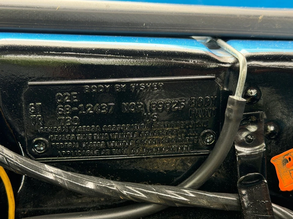 1968 Chevrolet Camaro SS 1st Gen - Image 12 of 31