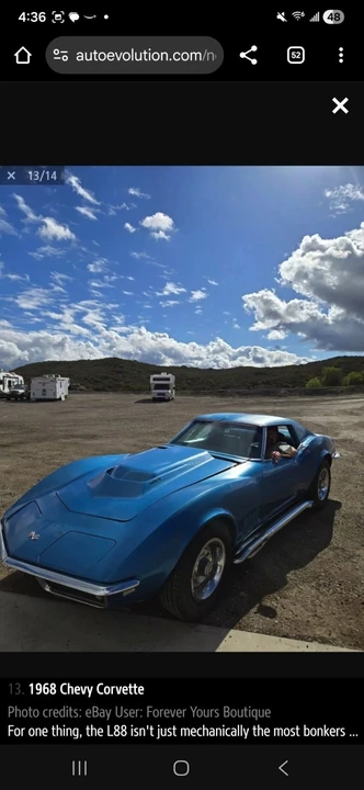 1968 Chevrolet Corvette C3 - Image 2 of 9