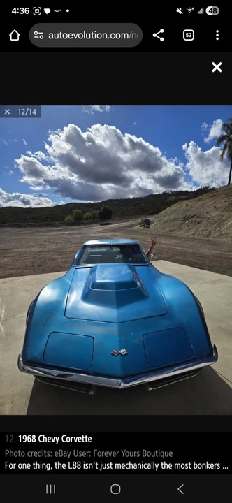 1968 Chevrolet Corvette C3 - Image 3 of 9