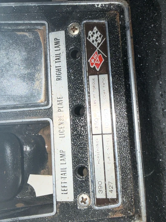 1968 Chevrolet Corvette C3 - Image 17 of 26