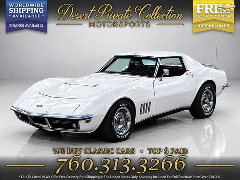 1968 Chevrolet Corvette 427 390 HP 4 Speed
