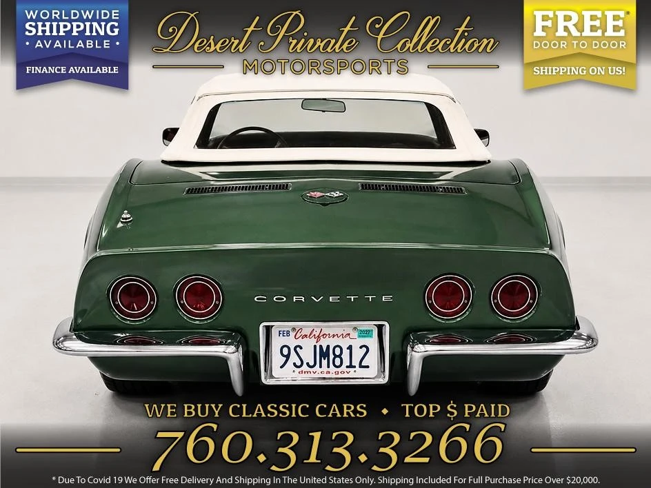 1968 Chevrolet Corvette C3 - Image 4 of 31