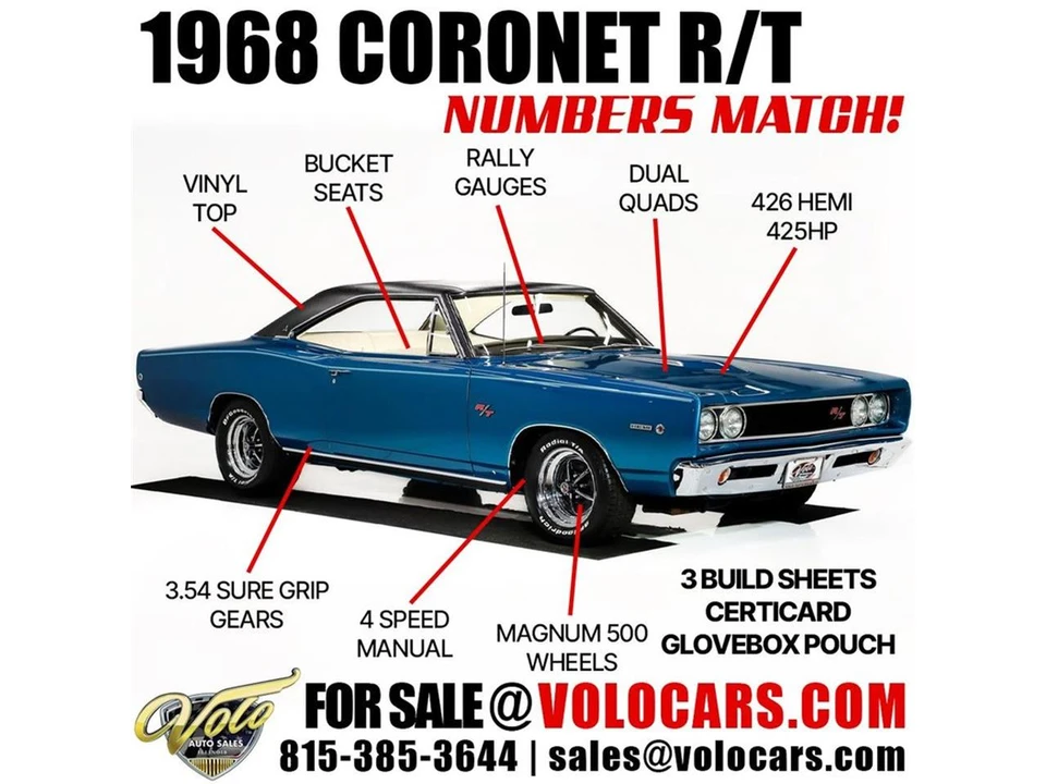 1968 Dodge Coronet 4th Gen - Image 6 of 31