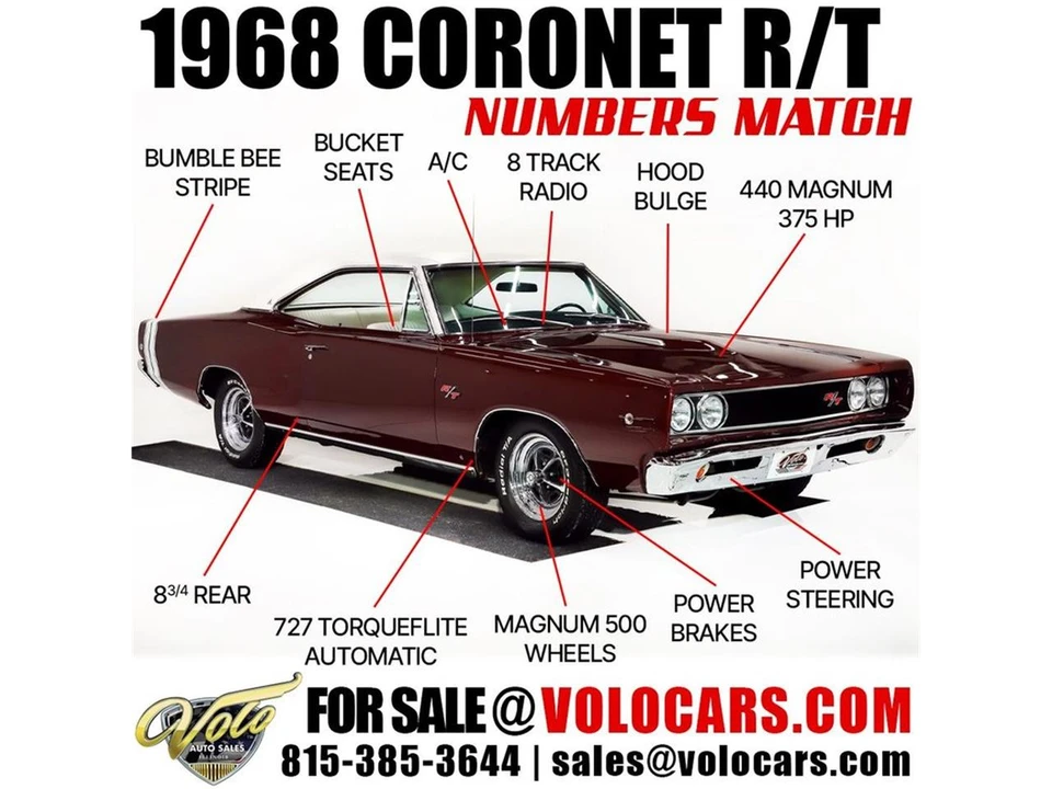 1968 Dodge Coronet 4th Gen - Image 6 of 31