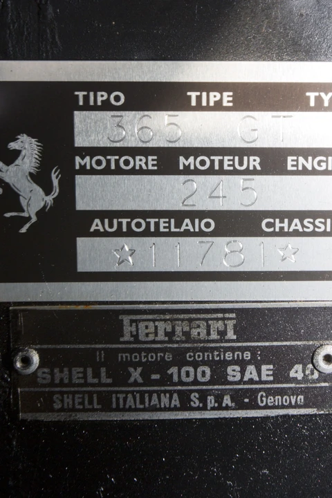 1968 Ferrari 365 GT 2+2 - Image 11 of 31