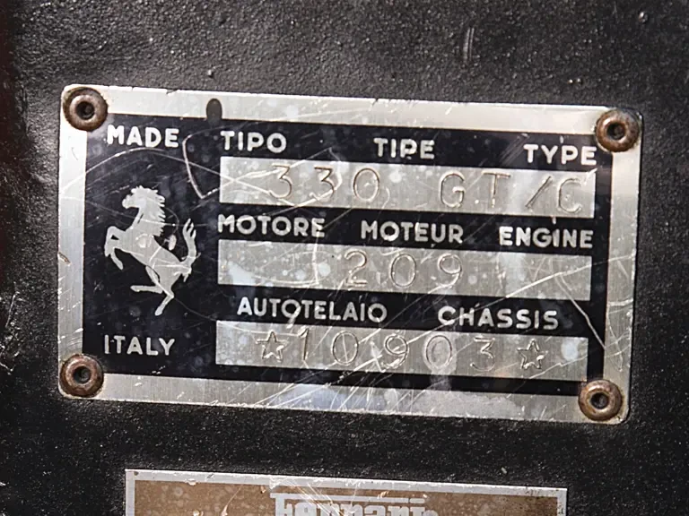 1968 Ferrari 330 GTC & GTS - Image 28 of 31