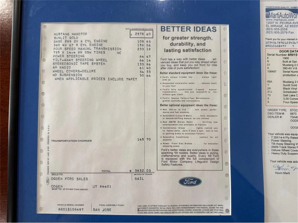 1968 Ford Mustang - Image 19 of 31