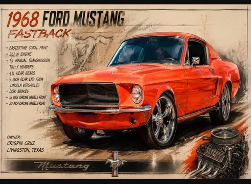 1968 Ford Mustang Fastback
