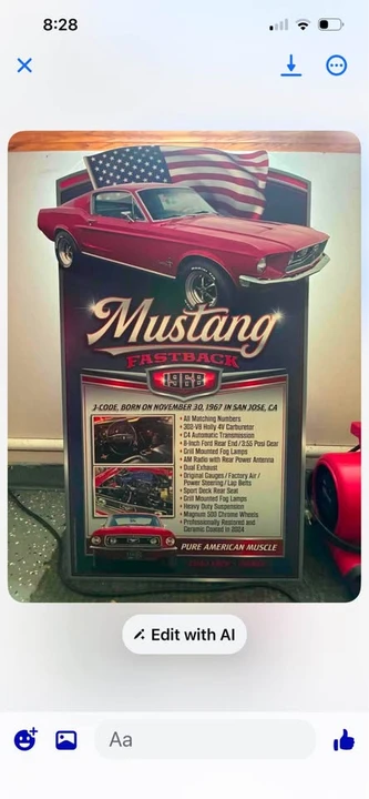 1968 Ford Mustang - Image 5 of 5