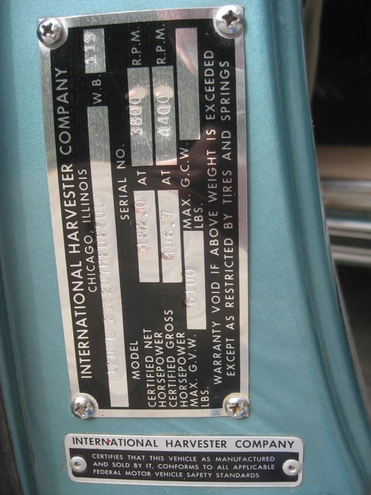 1968 International Harvester Travelall - Image 31 of 31