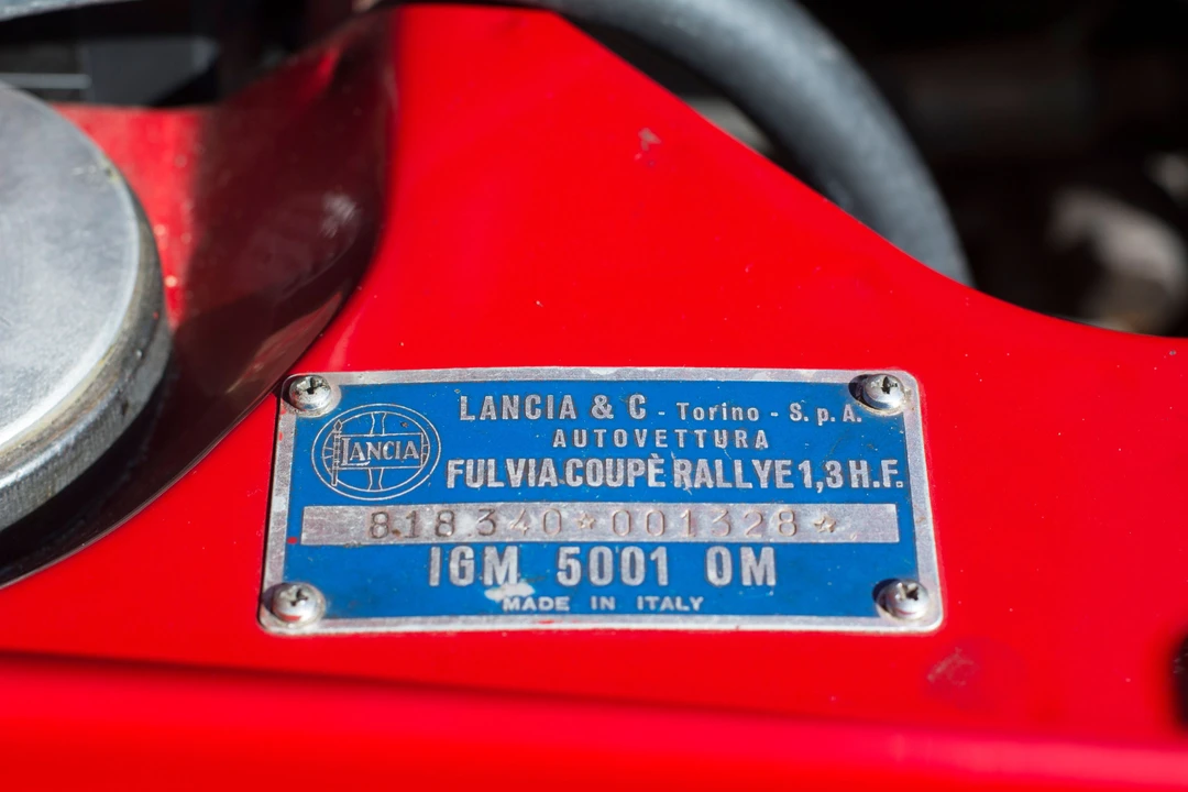 1968 Lancia Fulvia - Image 9 of 15