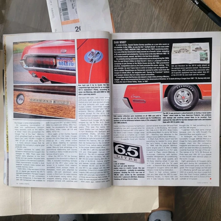 1968 Mercury Cougar 1st Gen - Image 10 of 11