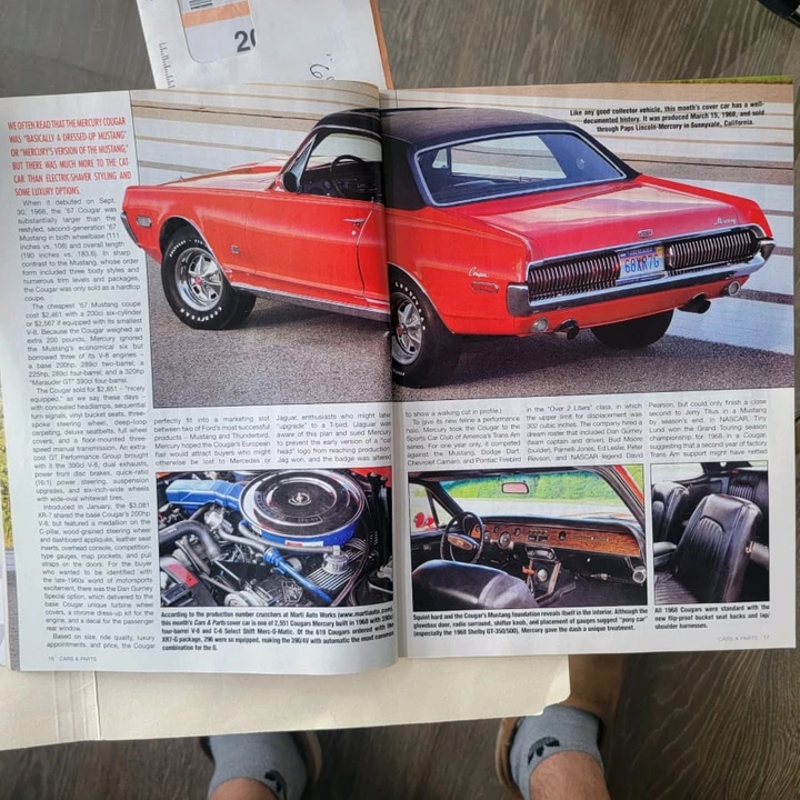 1968 Mercury Cougar 1st Gen - Image 9 of 11