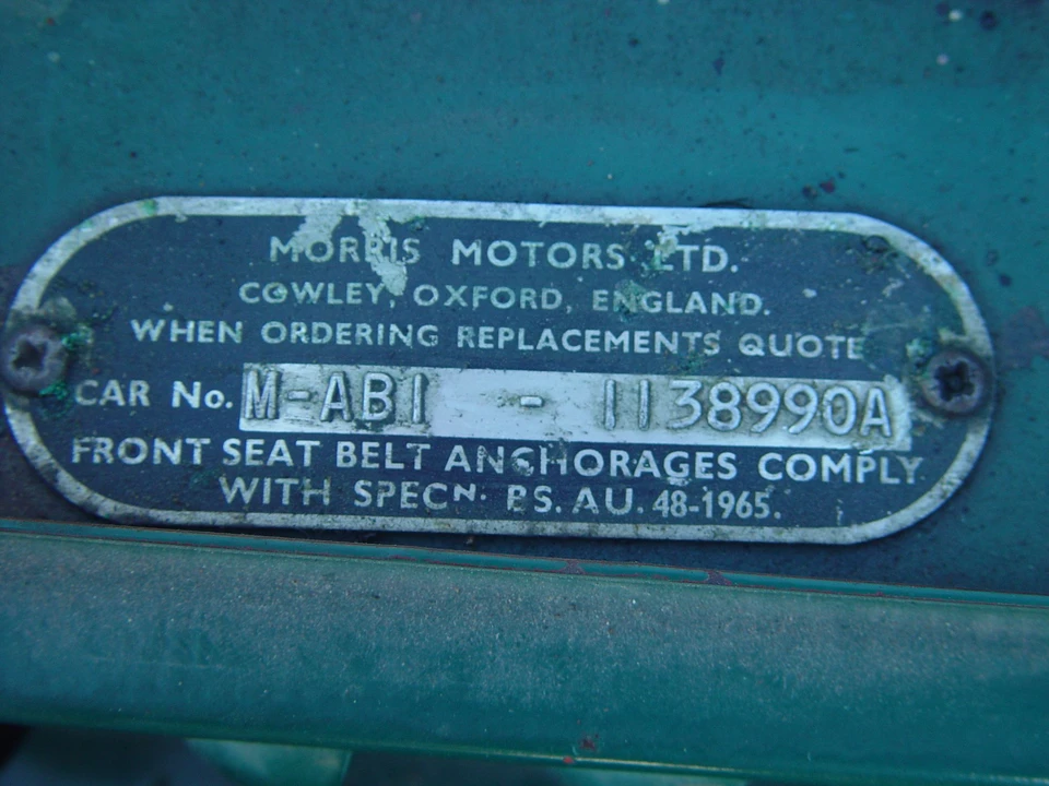 1968 Morris - Image 3 of 13