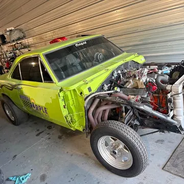 1968 Plymouth Barracuda Drag Car