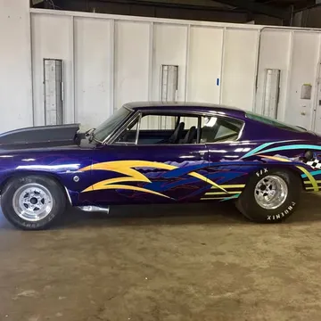 1968 Plymouth Barracuda Drag Car