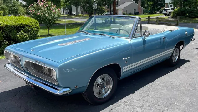 1968 Plymouth Barracuda Formula S Convertible