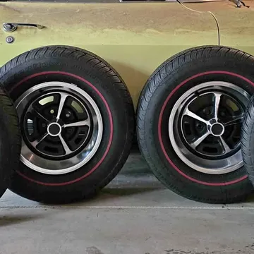 1968 Plymouth Road Runner Magnum Wheels