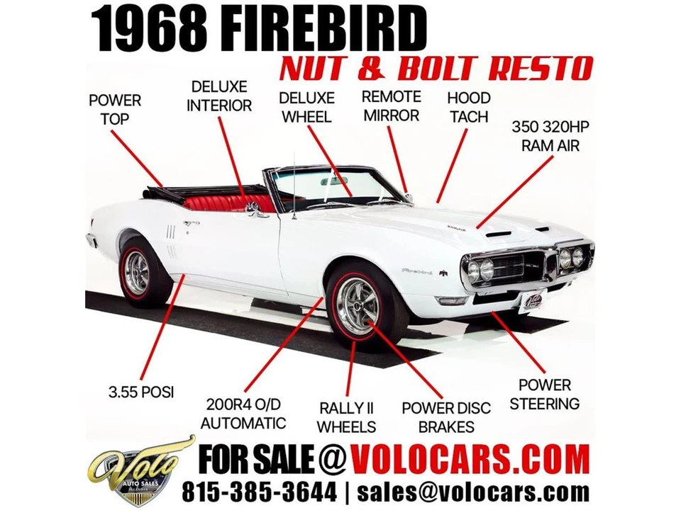 1968 Pontiac Firebird 1st Gen - Image 6 of 31
