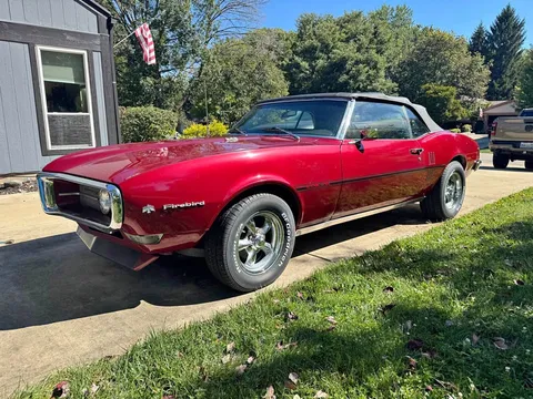 1968 Pontiac Firebird Convertible 2D