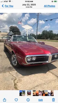 1968 Pontiac Firebird Convertible