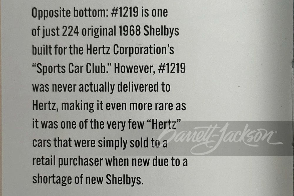 1968 Shelby GT350 - Image 14 of 31
