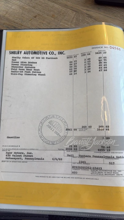 1968 Shelby GT500 - Image 6 of 31