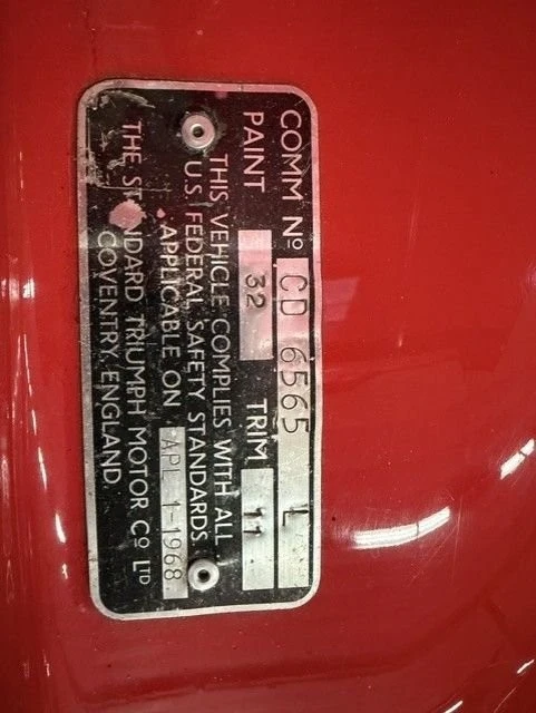 1968 Triumph TR5/TR250 - Image 8 of 10