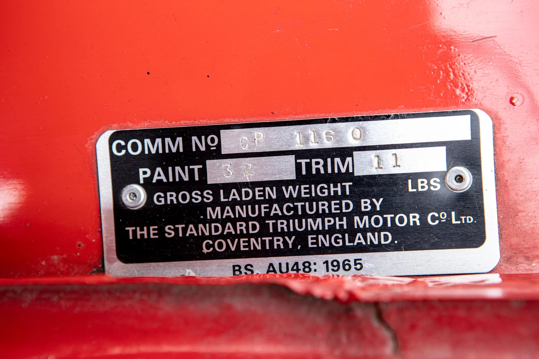 1968 Triumph TR5/TR250 - Image 8 of 9