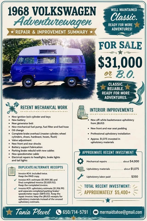 1968 Volkswagen Bay-Window Bus - Image 2 of 8