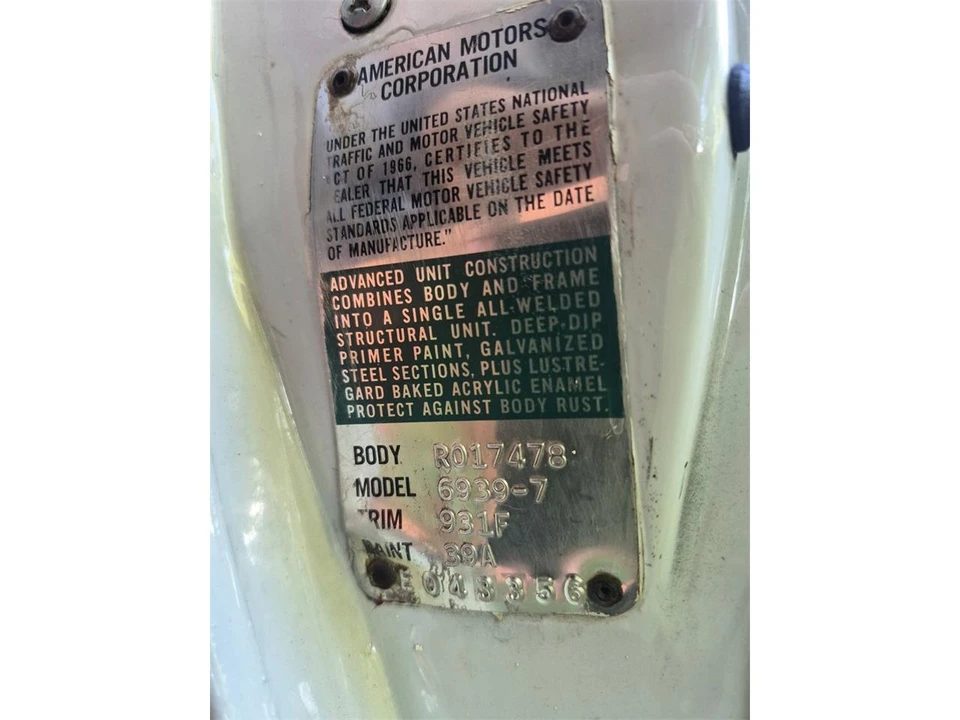1969 AMC AMX - Image 9 of 25