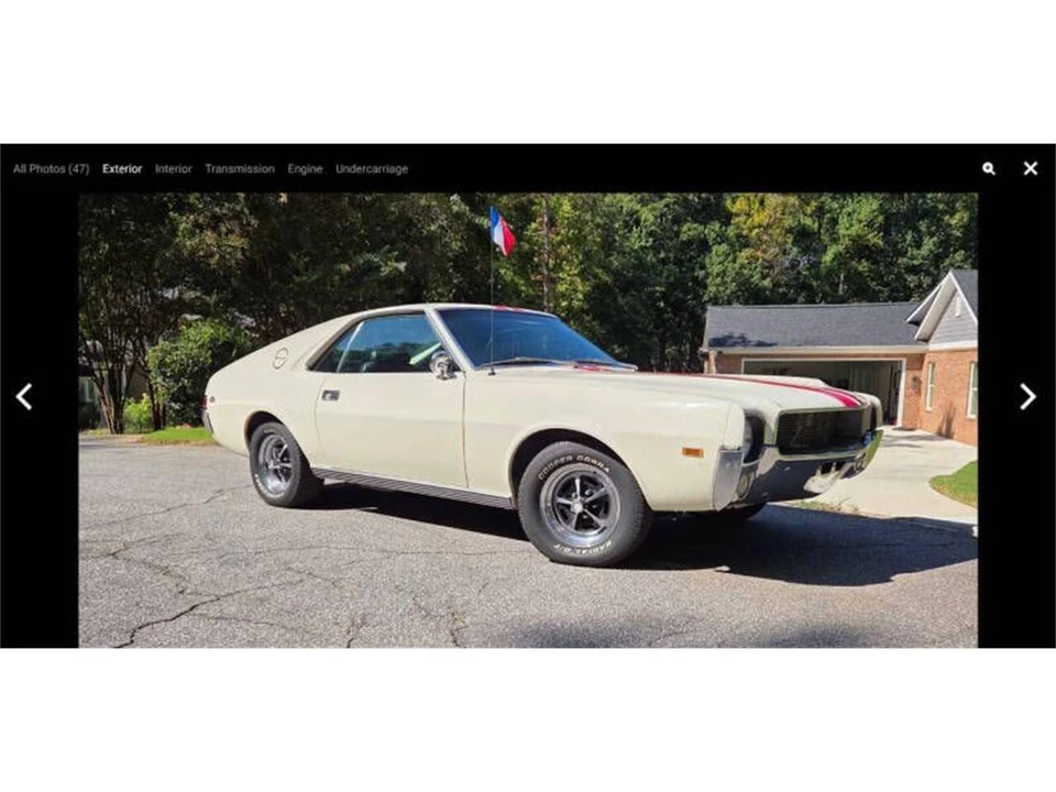 1969 AMC AMX - Image 7 of 24