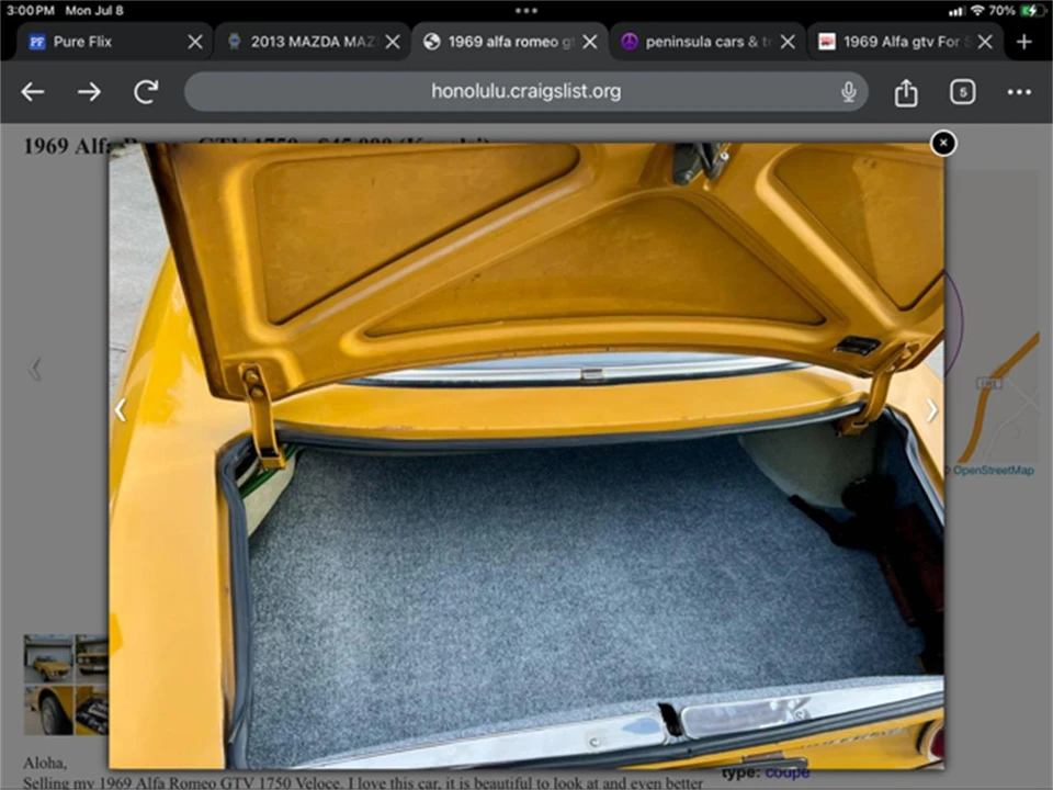 1969 Alfa Romeo 1750 GT Veloce - Image 16 of 31